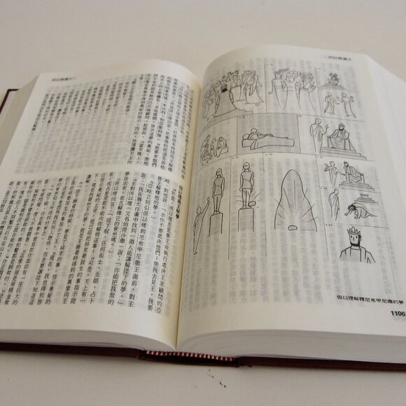 Vintage 1970s Chinese Old & New Testaments United Bible Society Hardcover NWOT - Picture 8 of 9